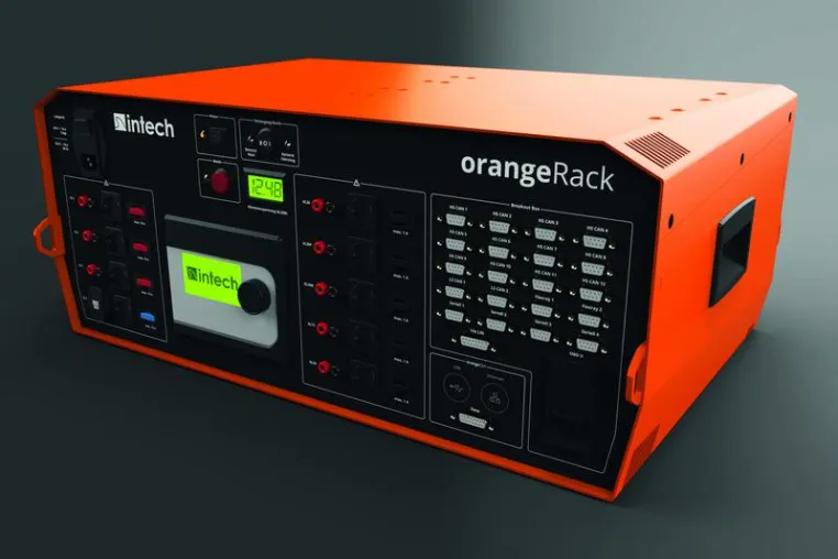 in-tech entwickelt flexibles Plug&Play-Messtechniksystem orangeRack für Automotive-Entwicklung Bild: in-tech entwickelt flexibles Plug&Play-Messtechniksystem orangeRack für Automotive-Entwicklung