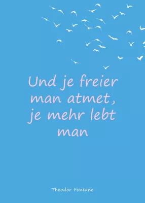 Bild: Typografie-Postkarten mit ansprechenden Zitaten und Wortschätzen