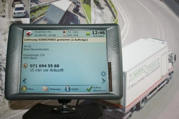 Bild: Nufatron auf der transport logistic 2013: FREE-matics – 1 Flotte, 1 System