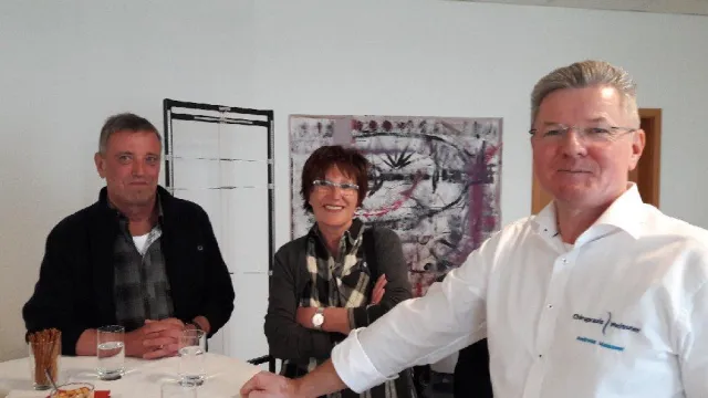 Bild: Eröffnung der Chiropraxis Meissner