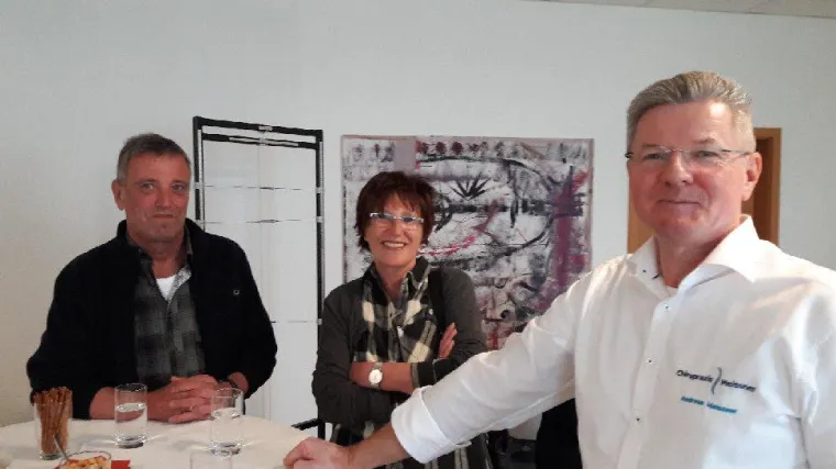 Bild: Eröffnung der Chiropraxis Meissner