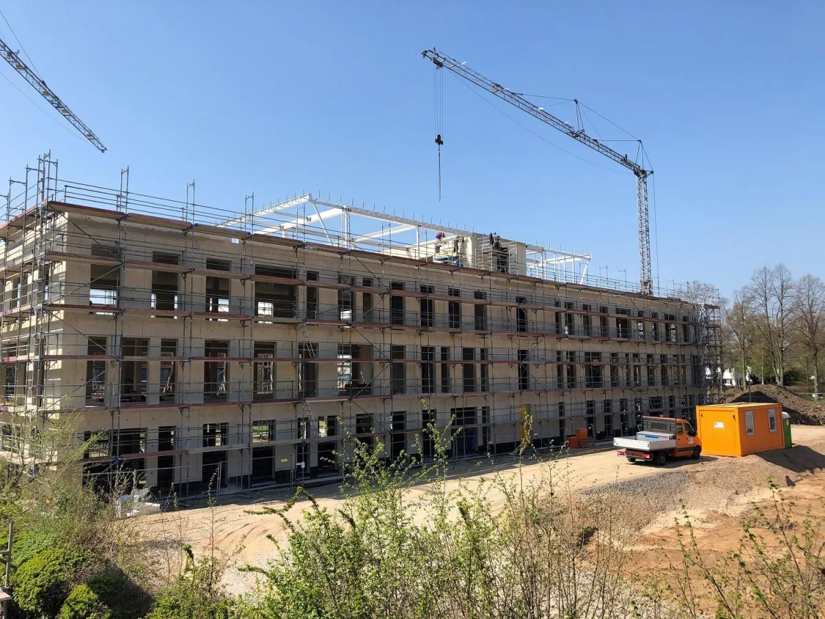 Rohbaufertigstellung beim Stahlinstitut VDEh