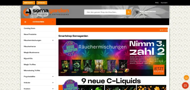 Somagarden Rabattcode – 10 % auf alle Produkte mit Code AFL-MAWN Bild: Somagarden Rabattcode – 10 % auf alle Produkte mit Code AFL-MAWN