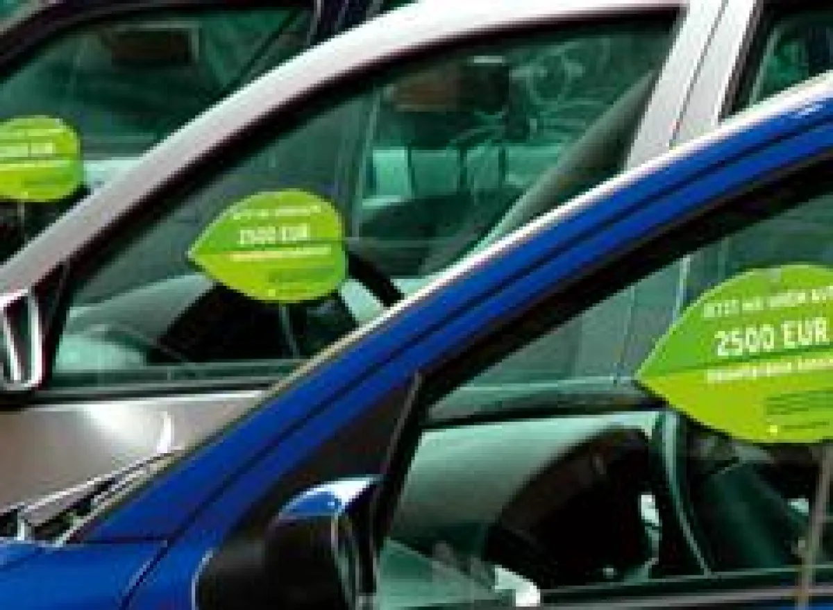 Dank Abwrackprämie bis zu 40% mehr Abverkäufe!