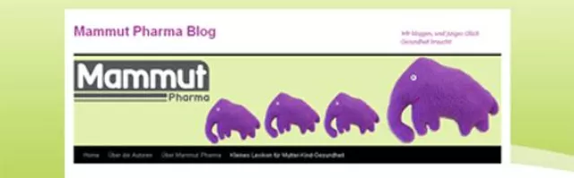Bild: Mammut Pharma Blog gibt es jetzt auch als RSS-Newsfeed-Abo