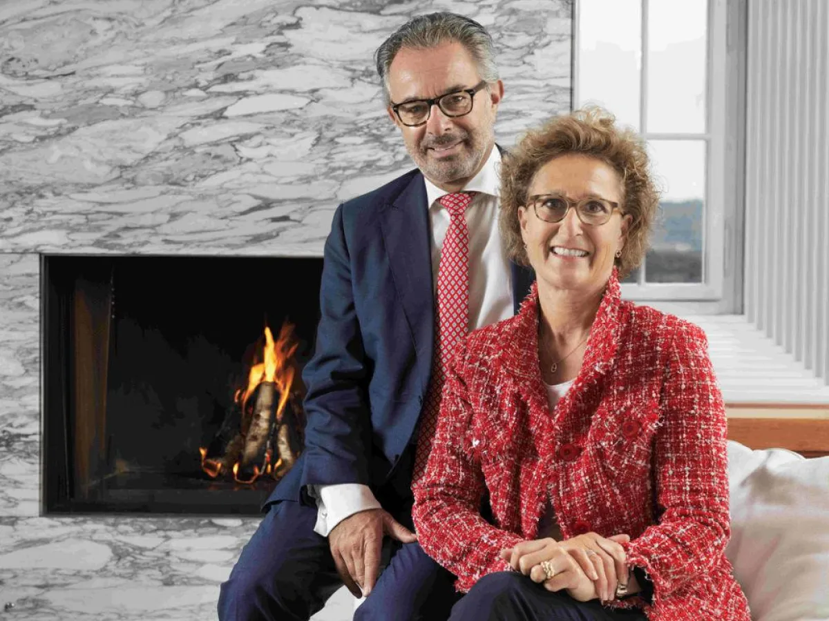 Widder Hotel: Gastgeber Jan und Regula Brucker