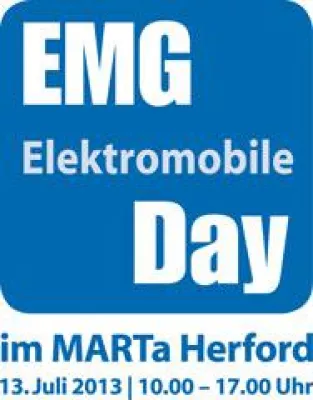 Bild: EMG Elektromobile Day am 13. Juli 2013 im Marta Herford
