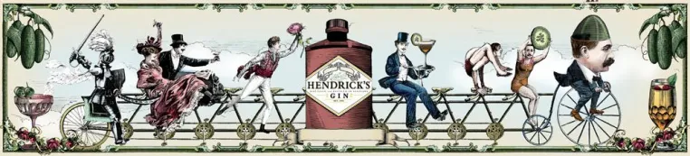 Bild: EIN HÖCHST AUßERGEWÖHNLICHER FAHRRADVERLEIH: „HENDRICK’S IMPRACTICAL BICYCLE SHARE“