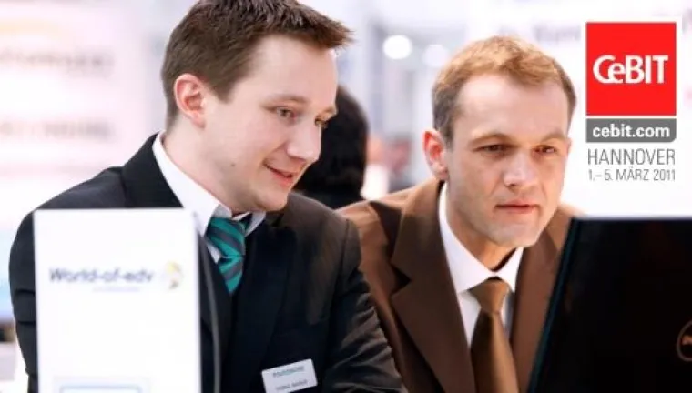 Bild: Die Trends der ERP Versandhandelssoftware auf der CeBIT 2011