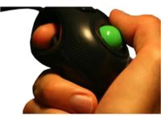 Die erste mobile Trackball Maus der Welt Bild: Die erste mobile Trackball Maus der Welt