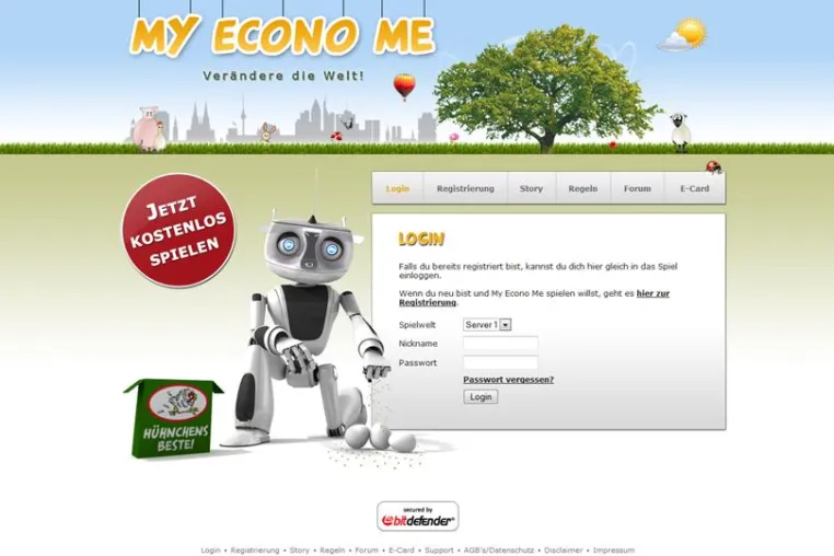 Verändere die Welt mit „My Econo Me“ - Start der Open Beta Phase am 6.2.2011 Bild: Verändere die Welt mit „My Econo Me“ - Start der Open Beta Phase am 6.2.2011