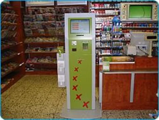 Bild: Lotto spielen mit EC-Karte - WestLotto und easycash testen SB-Lottoterminals