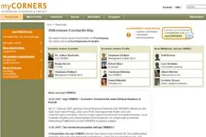 myCORNERS: Neue kostenlose Business Networking-Plattform gestartet Bild: myCORNERS: Neue kostenlose Business Networking-Plattform gestartet