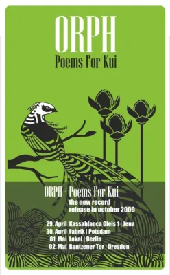 Bild: ORPH PROMOTION TOUR | listen the new songs from next record POEMS FOR KUI | Nur 4 Konzerte