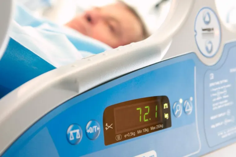 Bild: Innovative Wiegeeinrichtung - Hill-Rom wertet AvantGuard 1600 weiter auf
