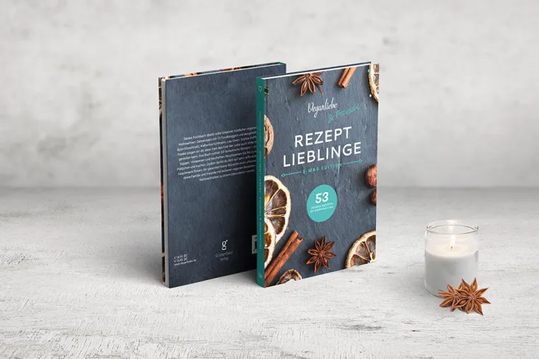 Weltvegantag: Veganliebe veröffentlicht Kochbuch mit 53 veganen Weihnachtsrezepten ausgewählter Foodblogger Bild: Weltvegantag: Veganliebe veröffentlicht Kochbuch mit 53 veganen Weihnachtsrezepten ausgewählter Foodblogger