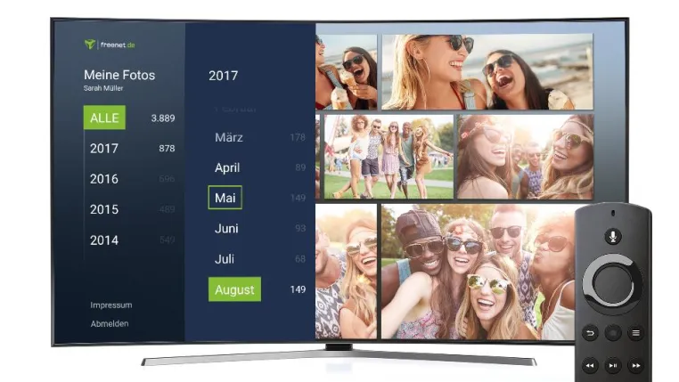 „On fire“: Hamburger Unternehmen präsentiert exklusiven Foto-Viewer für die freenet Cloud auf Fire TV Bild: „On fire“: Hamburger Unternehmen präsentiert exklusiven Foto-Viewer für die freenet Cloud auf Fire TV