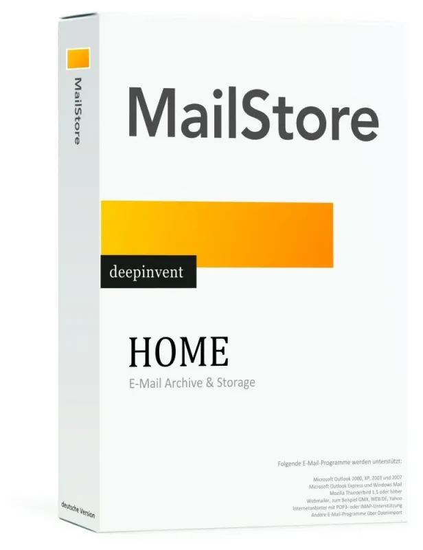 BoxShot MailStore Home