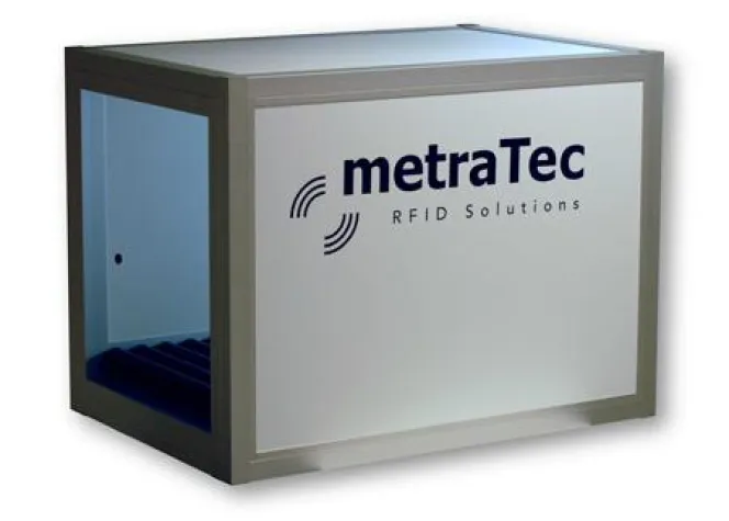 Bild: metraTec präsentiert UHF RFID-Tunnel für anspruchsvolle Logistik-Applikationen