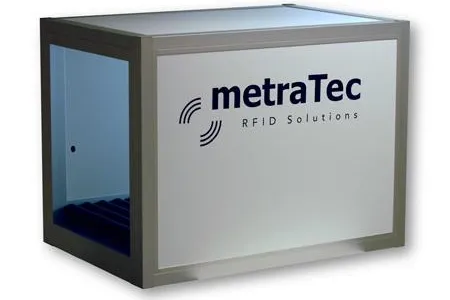 metraTec präsentiert UHF RFID-Tunnel für anspruchsvolle Logistik-Applikationen Bild: metraTec präsentiert UHF RFID-Tunnel für anspruchsvolle Logistik-Applikationen