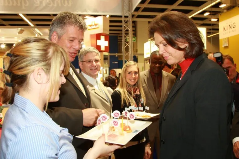 Bild: Anuga 09 voller Erfolg für Wechsler: "taste 09" gewonnen, Ministerin Aigner am Stand ...