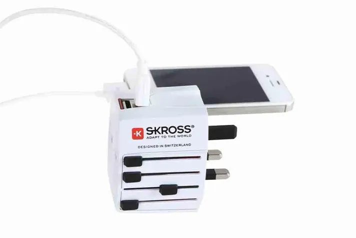 Bild: 3in1 mit dem World Adapter MUV USB von SKROSS