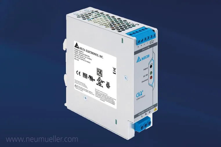 Bild: Delta bringt das CliQ M auf den Markt – ein besonders schmales Din Rail Netzgerät