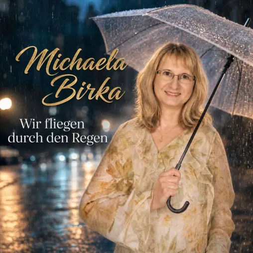 Bild: Doppelter Grund zum Feiern: Michaela Birka veröffentlicht "Wir fliegen durch den Regen"