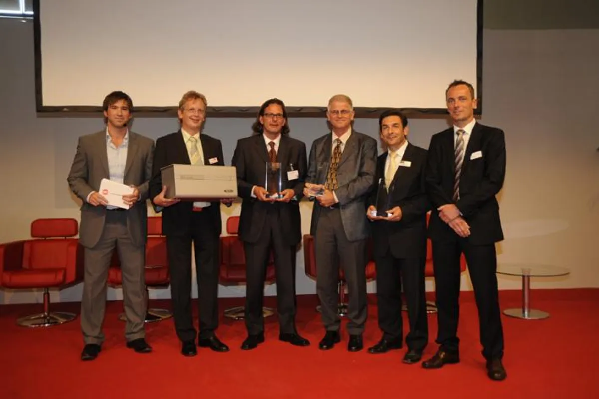Verleihung des Innovationspreises auf der DMS 2008