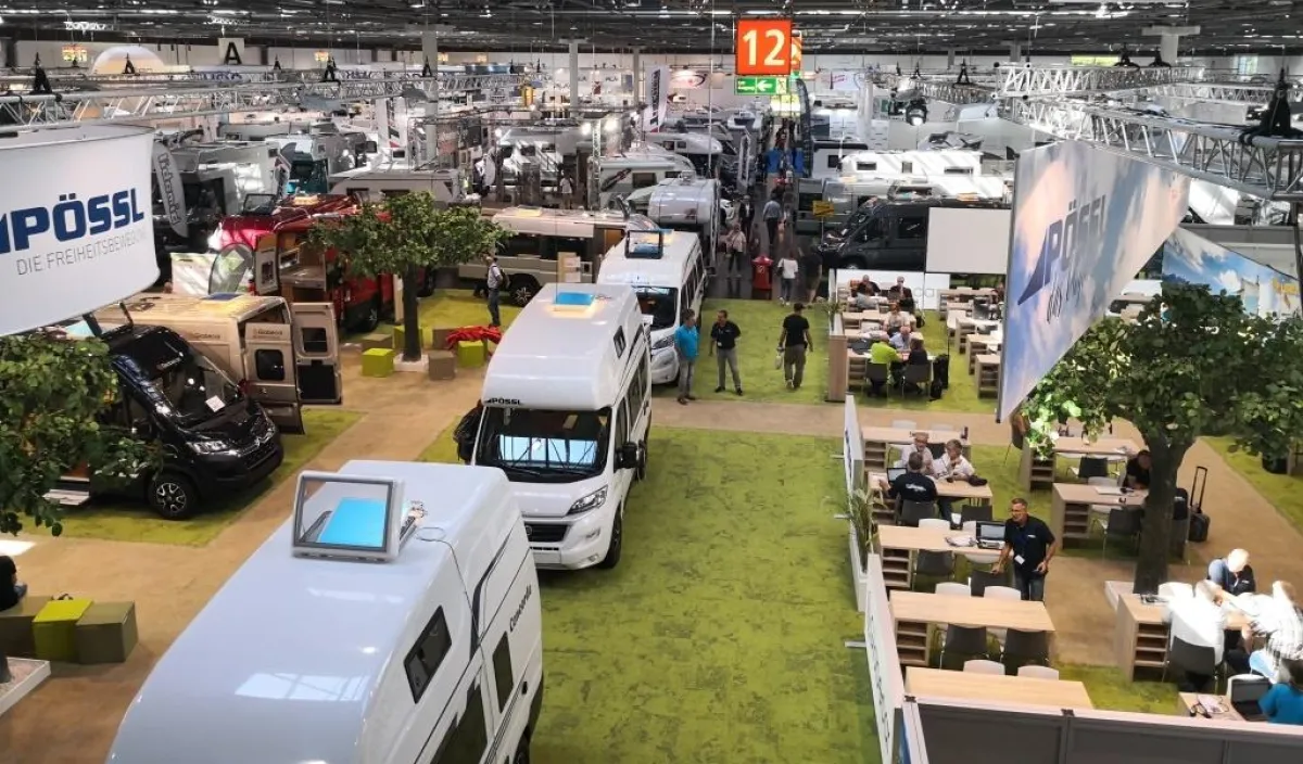 Überblick über den Caravan Salon 2019 (Bild (c) Team transitfrei)