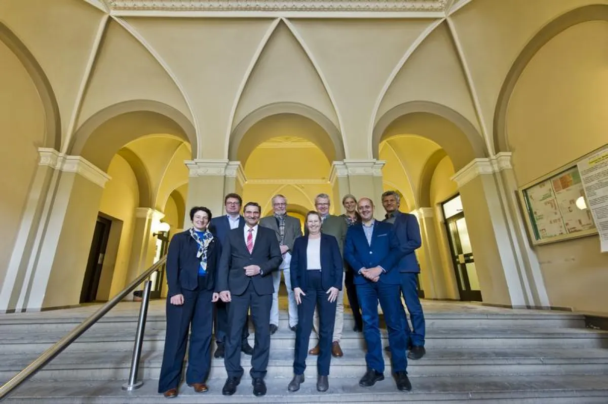 Ausstellungsmacher und Förderer des Forum Wissen (Ersteller: Jan Vetter)
