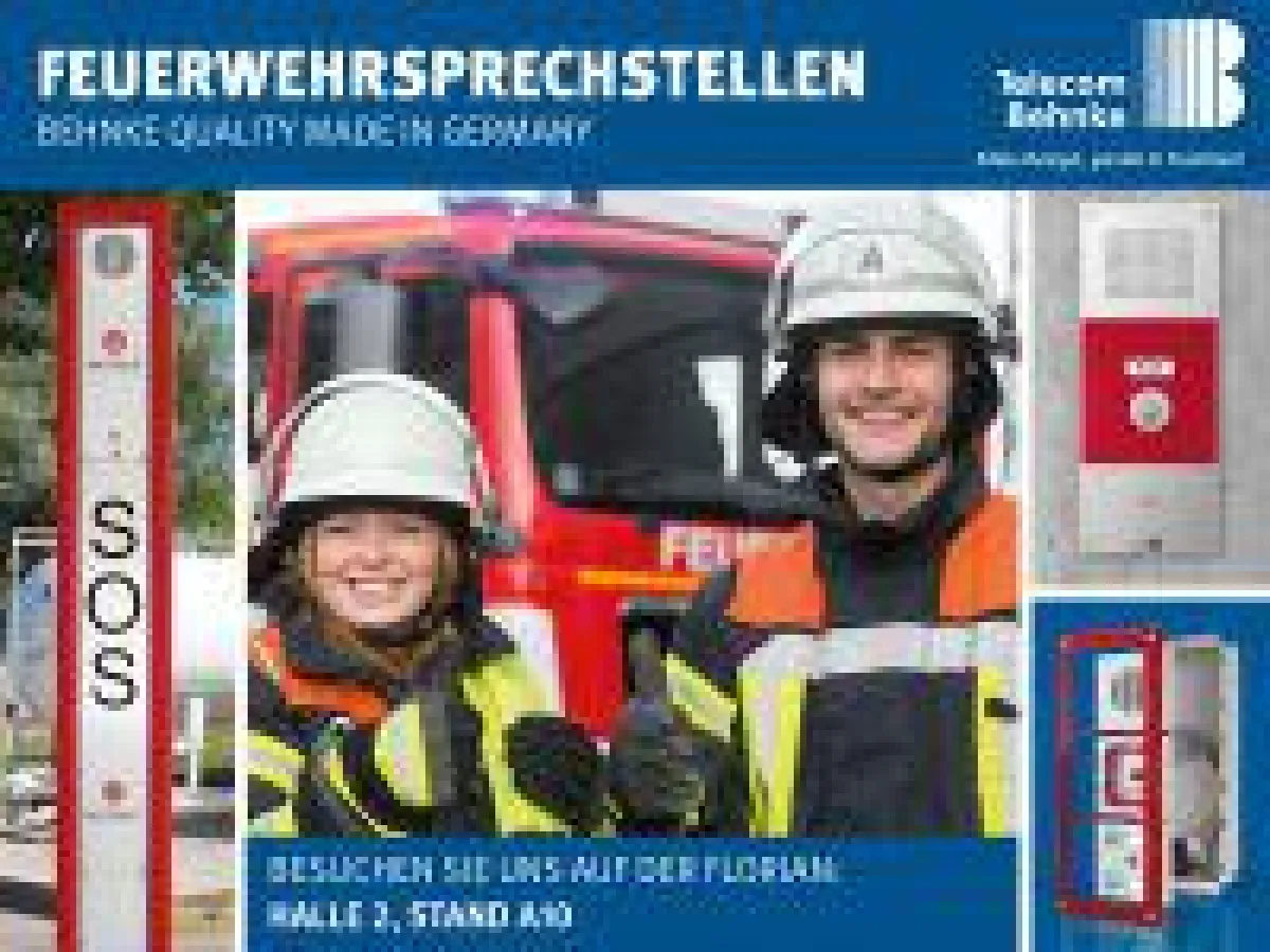 Feuerwehrsprechstellen Telecom Behnke