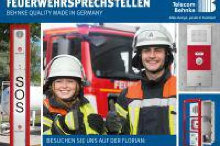 Bild: Durch Kommunikation Leben retten: Telecom Behnke auf der FLORIAN 2018