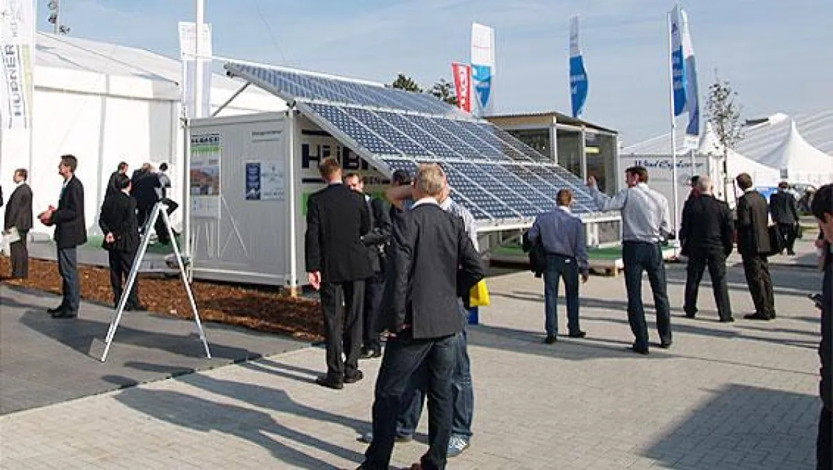 Der Hübner EnergyContainer® auf der HUSUM WindEnergy 2010