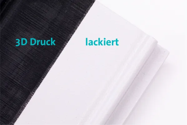 Bild: Technische Oberflächenlackierungen für 3D-gedruckte Kunststoffteile