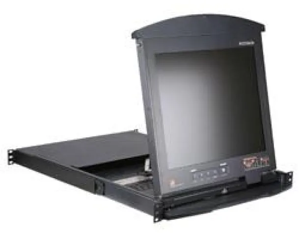 Bild: Erster Dual-Rail LCD KVM-Switch mit Over-IP und Dual-Bus