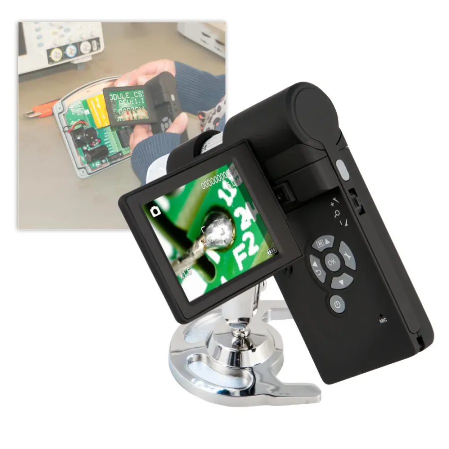 PCE-DHM 10 Ideal auch als Werkstattmikroskop