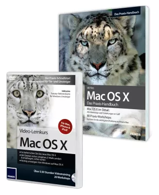 Bild: Franzis bringt Praxis-Handbuch und Video-Lernkurs zu Mac OS X Snow Leopard