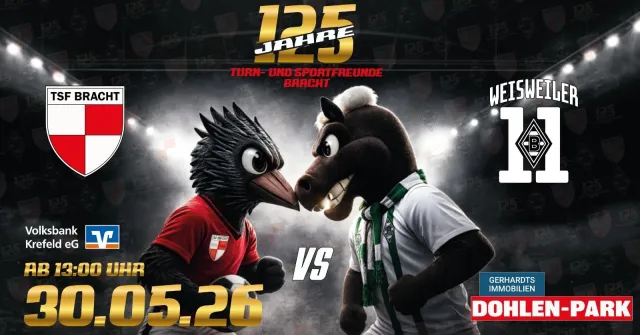 125 Jahre TSF Bracht – ein Jubiläum im Zeichen von Gemeinschaft, Wurzeln und Zusammenhalt Bild: 125 Jahre TSF Bracht – ein Jubiläum im Zeichen von Gemeinschaft, Wurzeln und Zusammenhalt