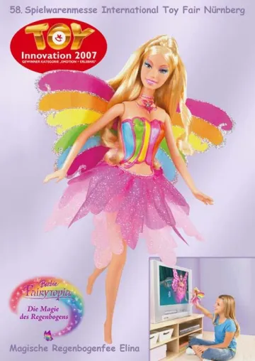Spielwaren-Oscar für Barbie als TV-Fernbedienung Bild: Spielwaren-Oscar für Barbie als TV-Fernbedienung