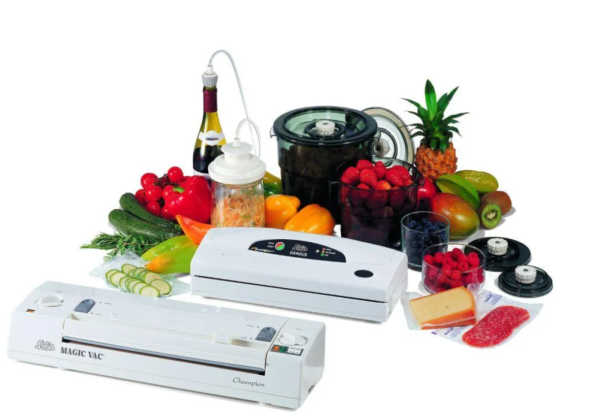 Ob Obst, Gemüse, Wurst oder Käse-im Vakuum verlängert sich die Haltbarkeit und Frische von Lebensmitteln um das bis zu Fünffache.