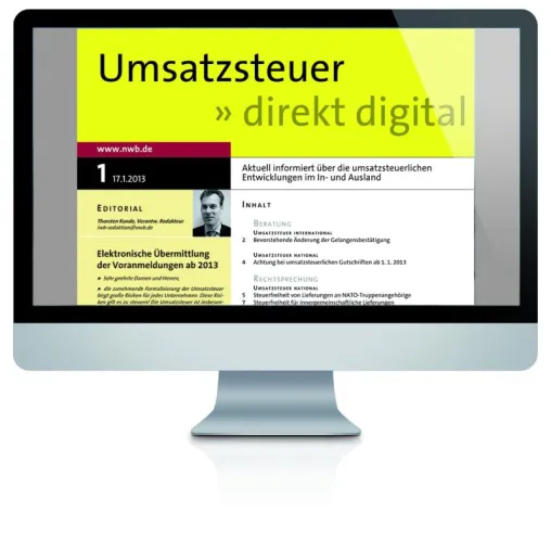 Neuer Umsatzsteuer-Infodienst schafft Klarheit Bild: Neuer Umsatzsteuer-Infodienst schafft Klarheit