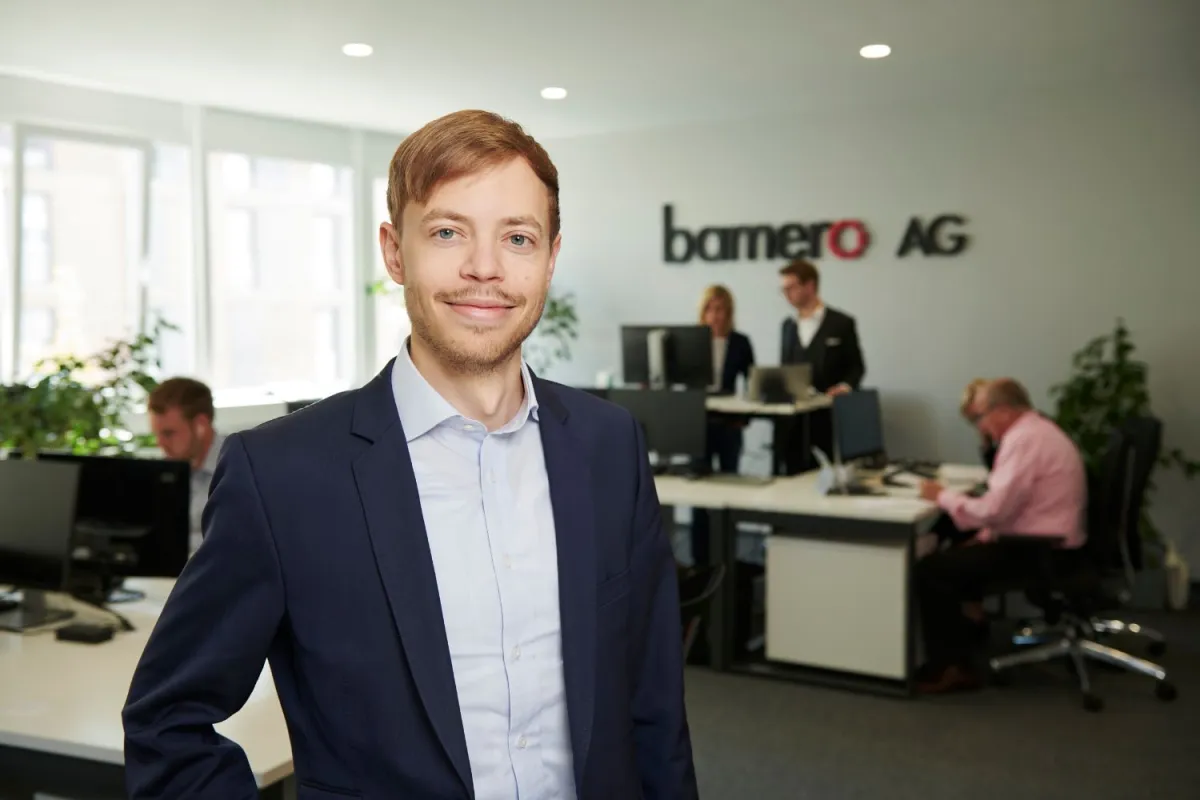 Fabian Meisinger, COO der bamero AG (© bamero AG)