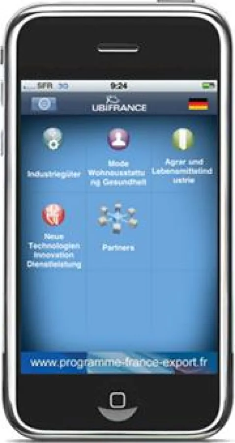 Ubifrance positioniert sich im mobilen Internet mit einer Weiterentwicklung seiner Internet-Tools.