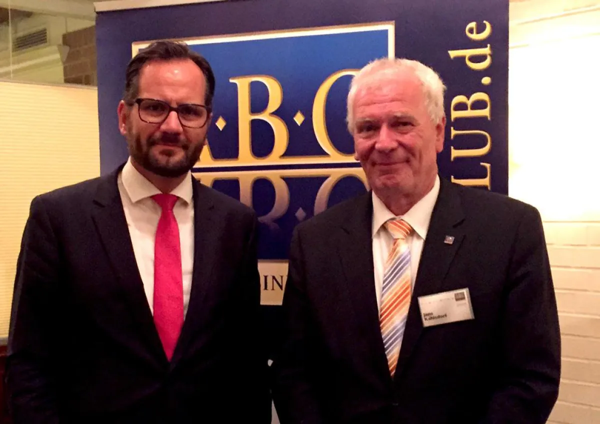 GAZPROM Germania (Timo Vehrs) trifft ALSTER BUSINESS CLUB (Jens Kahlsdorf)