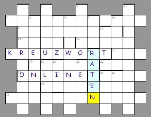 Kreuzworträtsel vollständig lösen mit neuer online Rätsel-Hilfe - openPR