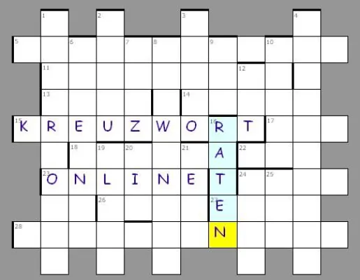 Bild: Das andere Kreuzworträtsel: kryptisch, anspruchsvoll und reif fürs Internet
