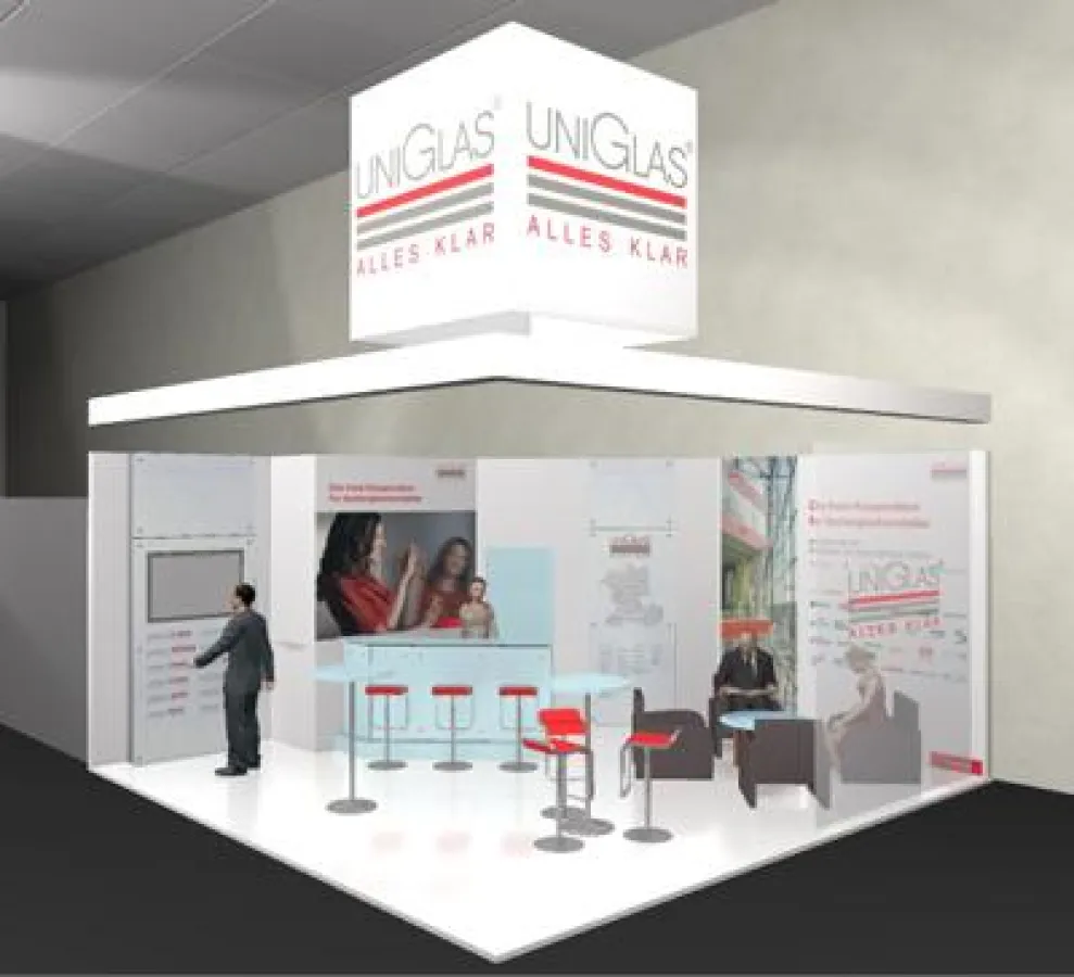 UNIGLAS Glasstec-Messestand