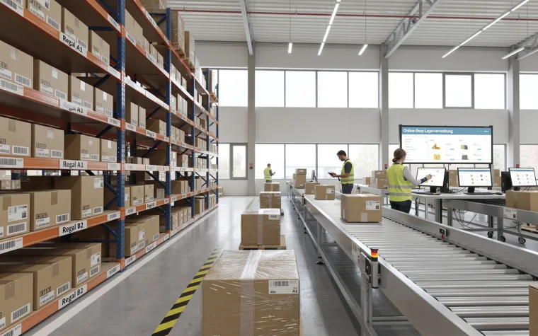 Bild: eBakery über JTL-WMS und die Optimierung des Warenausgangs