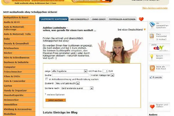 Bild: Lastminute Weihnachtsgeschenke finden mit auktion-lastminute.de